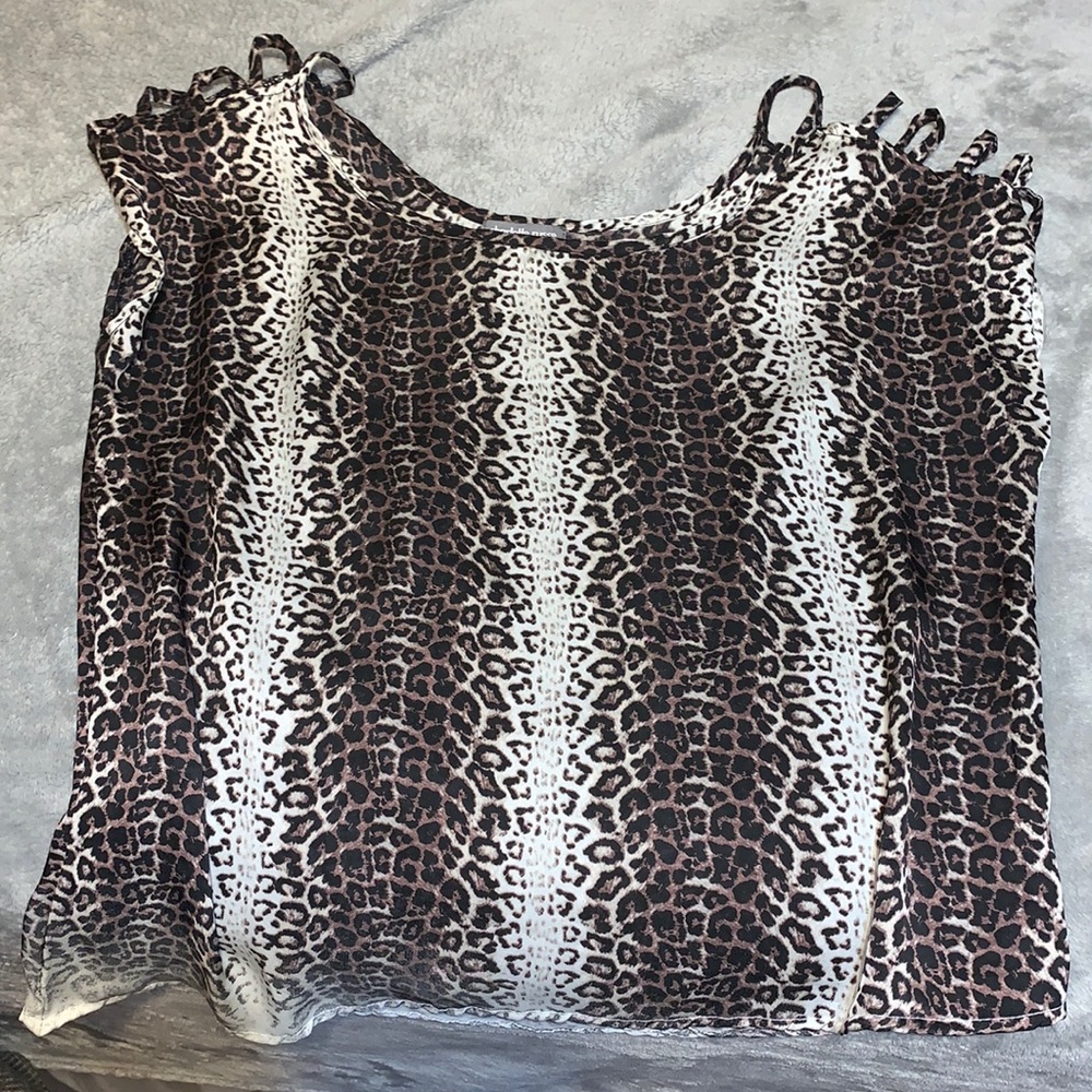 Cheetah blouse